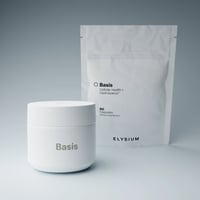 Basis bottle and 60-capsule pouch